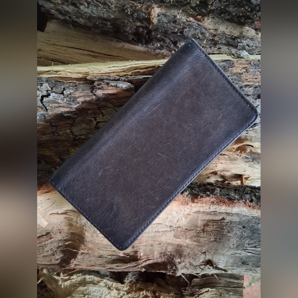 Dark Brown Leather Wallet
